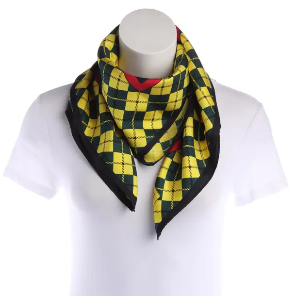 Shawl, in Multicolored, Silk, Escada