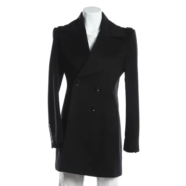 Übergangsmantel, in Schwarz, Wolle, Burberry Prorsum