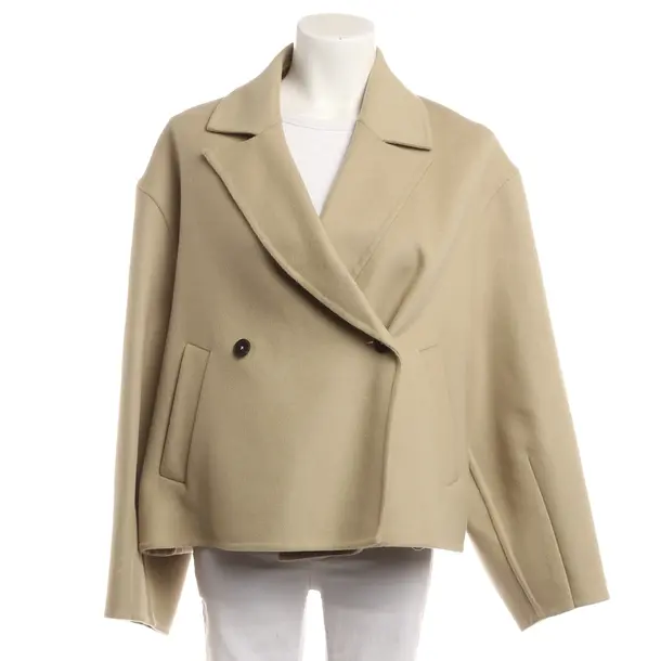 Giacca mezza stagione, in Marrone chiaro, Lana, Chiuso