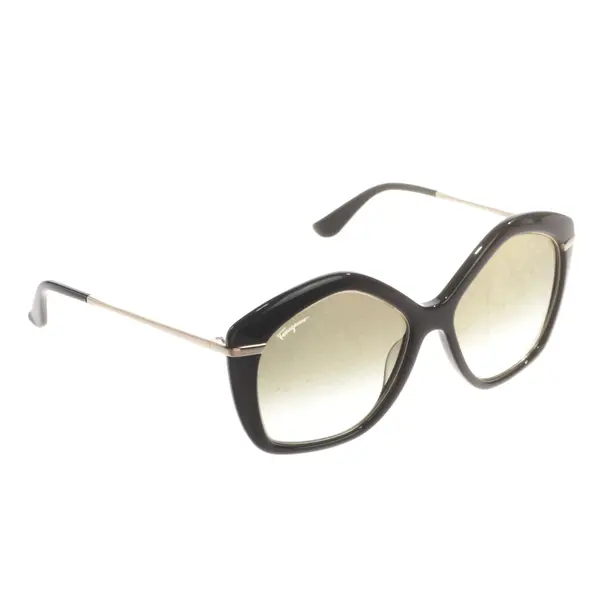 Sonnenbrille, in Schwarz, Kunststoff, Salvatore Ferragamo