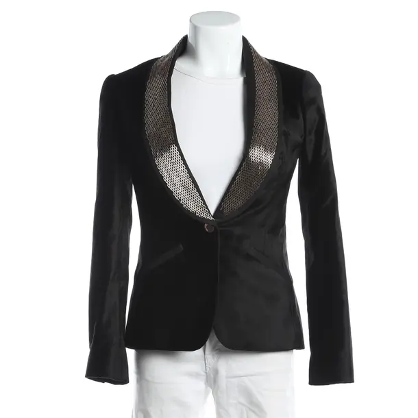 Blazer, in Black, Cotton, Ted Baker