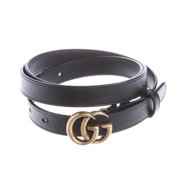 Belt, in Black, Leather, Gucci