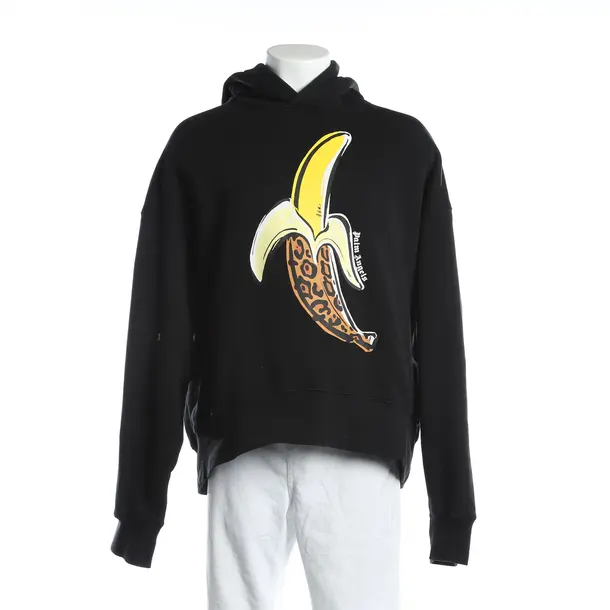 Hoodie, in Black, Cotton, Palm Angels