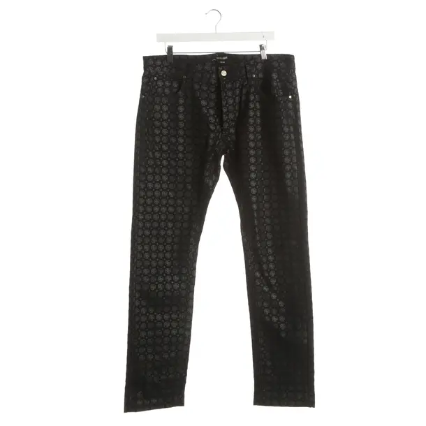 Jeans Slim Fit, in Schwarz, Baumwolle, Roberto Cavalli