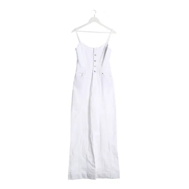 Jumpsuit, in Weiß, Baumwolle, 7 for all mankind