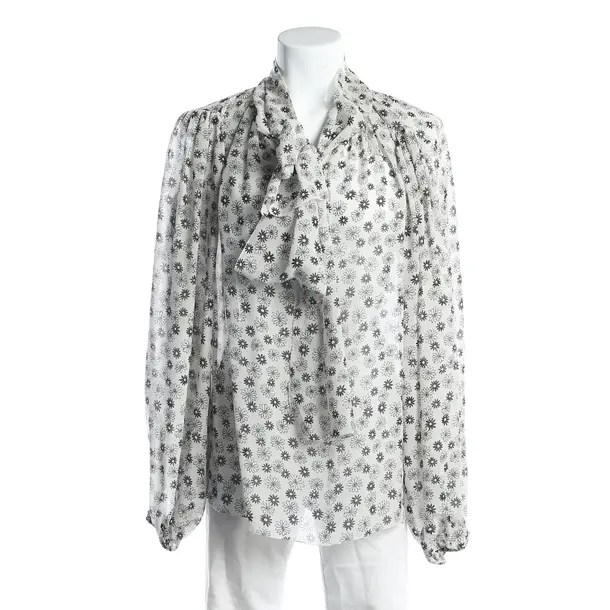 Blouse, in White, Silk, Dolce & Gabbana