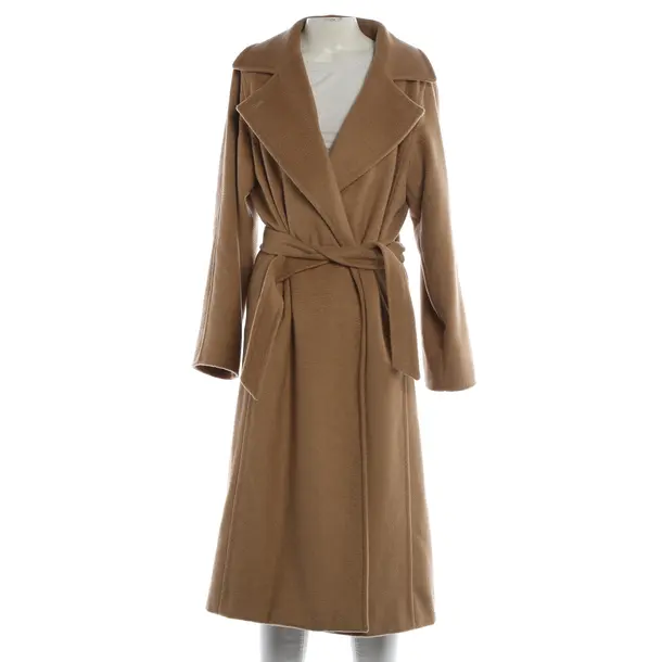 Mid-Season Coat, in Brown, Wool, Max Mara