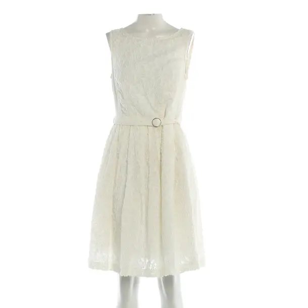 Cocktail Dress, in Cream, Cotton, Marc Cain
