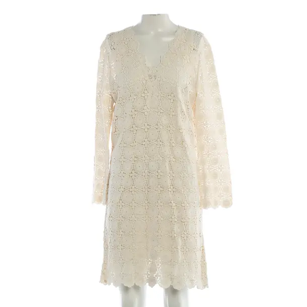 Cocktailkleid, in Cream, Baumwolle, Marc Cain
