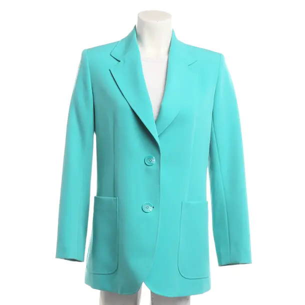 Blazer, in Turchese, Poliestere, Una questione di cuore
