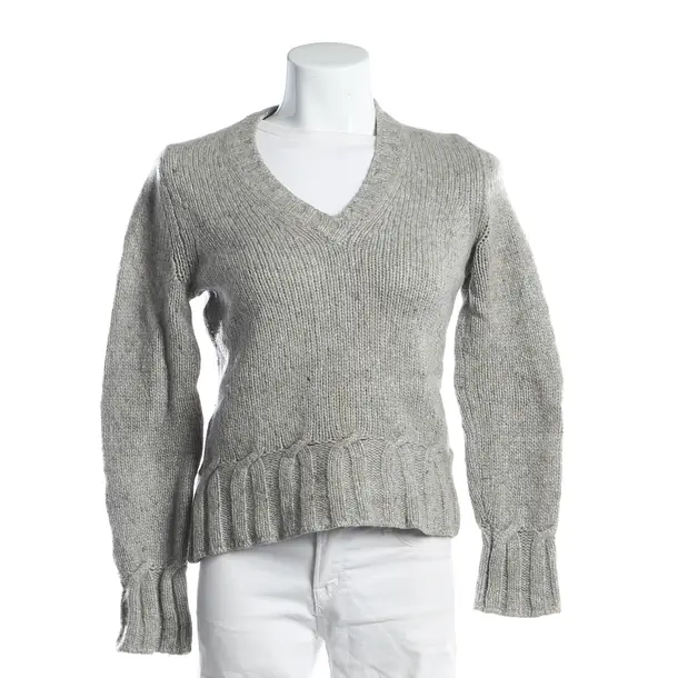 Pullover, in Grau, Kaschmir, Malo