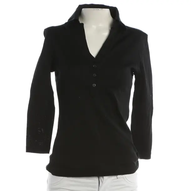 Blouse, in Black, Cotton, Strenesse