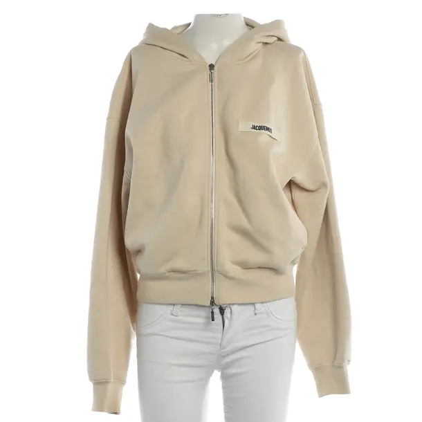 Hoodie, in Beige, Cotton, Jacquemus