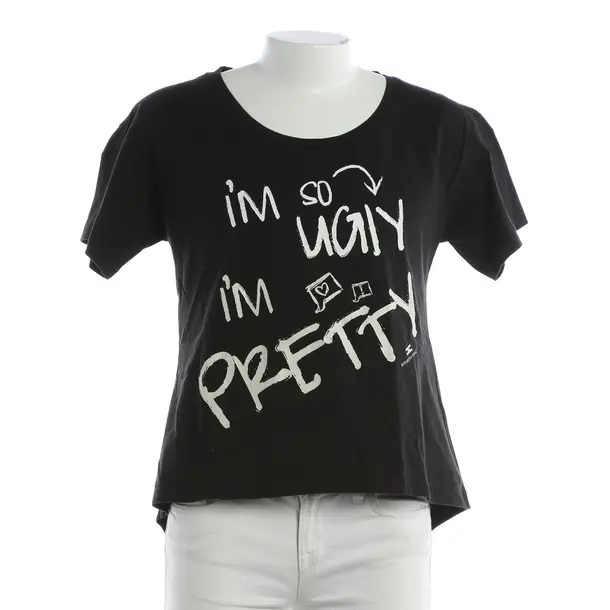 Shirt, in Black, Cotton, Elisabetta Franchi