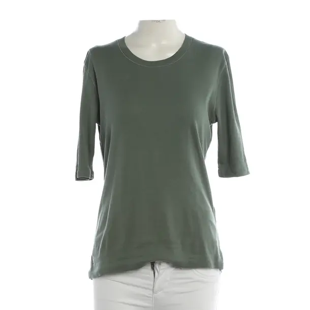 Camicia, in Verde, Cotone, Chiuso