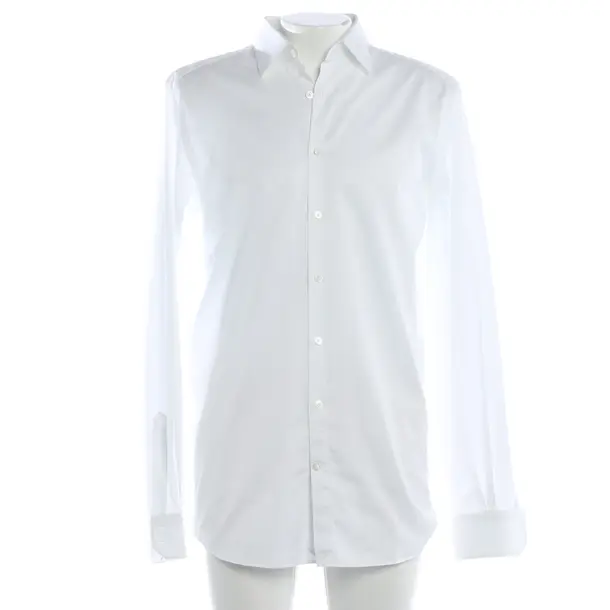 Shirt, in White, Cotton, Hugo Boss Black Label