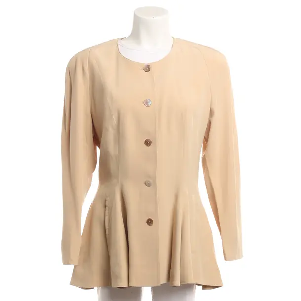 Blazer, in Light Brown, Acetate, Marc Cain