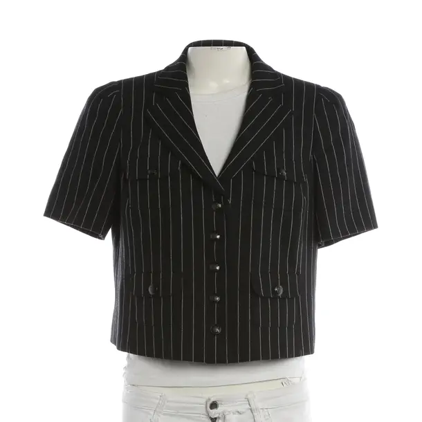 Blazer, in Black, Wool, Emporio Armani