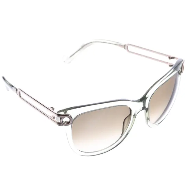 Sonnenbrille, in Grün, Kunststoff / Metall, Chloé