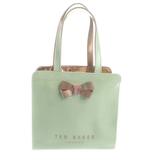 Handtasche, in Hellgrün, Polyvinyl, Ted Baker