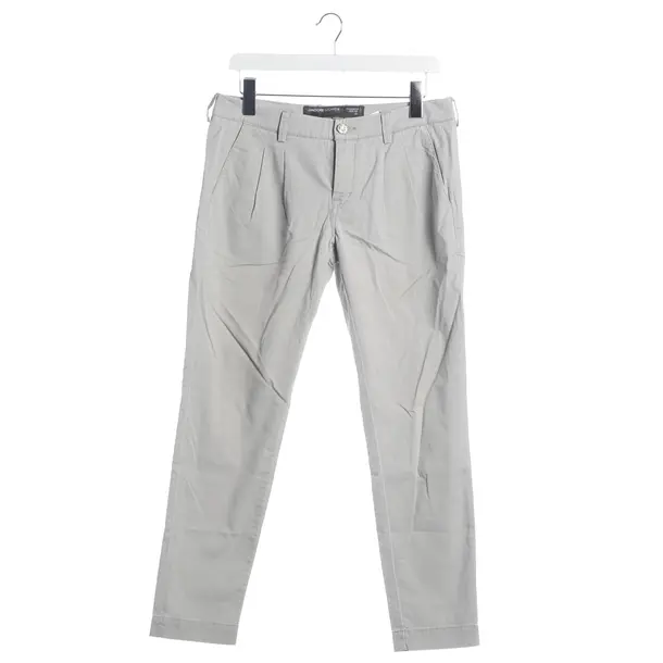 Chinos, in Light Gray, Cotton, Jacob Cohen