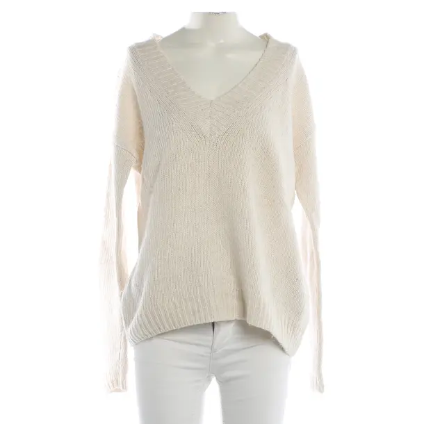 Jumper, in Cream, Wool, Riani