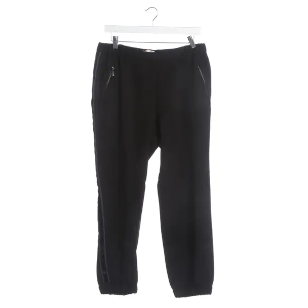 Pants, in Black, Wool, IVI collection