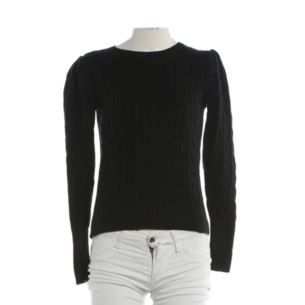 Jumper, in Black, Cotton, Ralph Lauren Black Label
