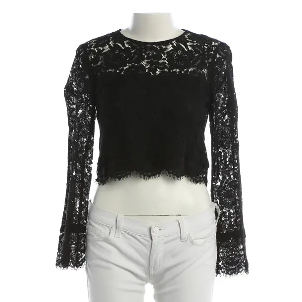 Blouse, in Black, Cotton, Diane von Furstenberg