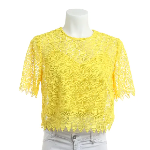 Bluse, in Gelb, Polyester, Diane von Furstenberg