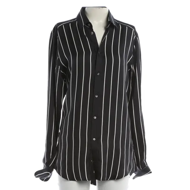 Hemd, in Navy, Seide, Dolce & Gabbana