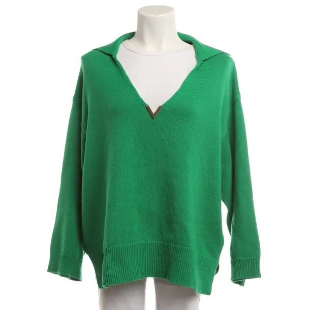 Maglia in cachemire, in Verde, Cachemire, Valentino