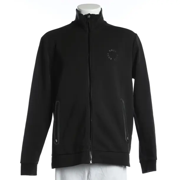 Sweatjacke, in Schwarz, Baumwolle, Hugo Boss Green