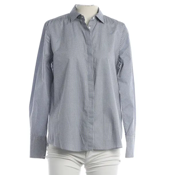 Blouse, in Blue, Cotton, Robert Friedman