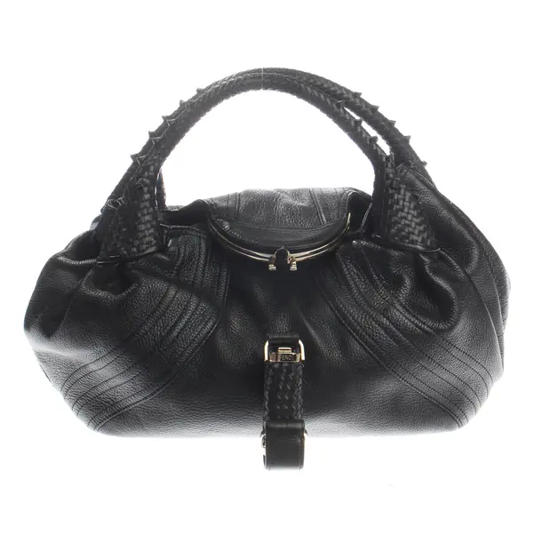 Handbag, in Black, Leather, Fendi