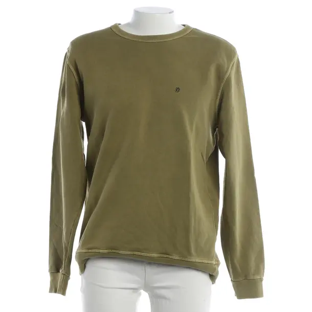 Sweatshirt, in Olivgrün, Baumwolle, Dondup
