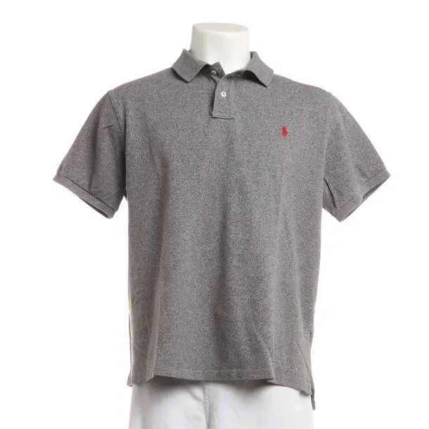 Poloshirt, in Grau, Baumwolle, Polo Ralph Lauren