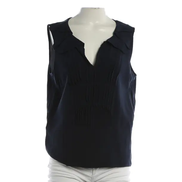 Top, in Blue, Silk, Marni