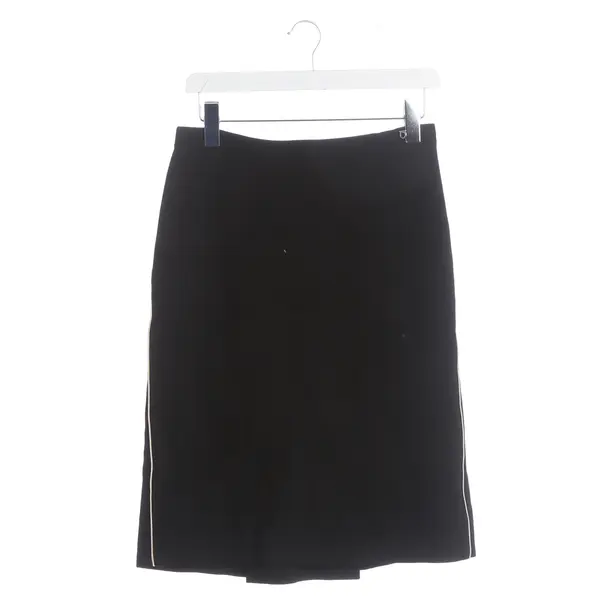 Skirt, in Black, Rayon, Salvatore Ferragamo