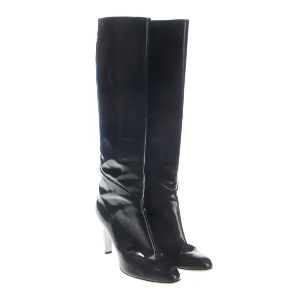 Boots, in Navy, Jimmy Choo