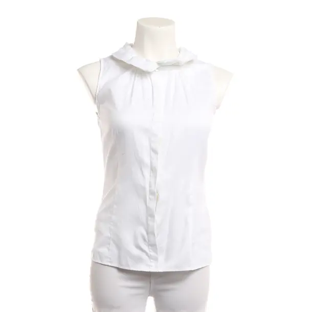 Blouse, in White, Cotton, Van Laack