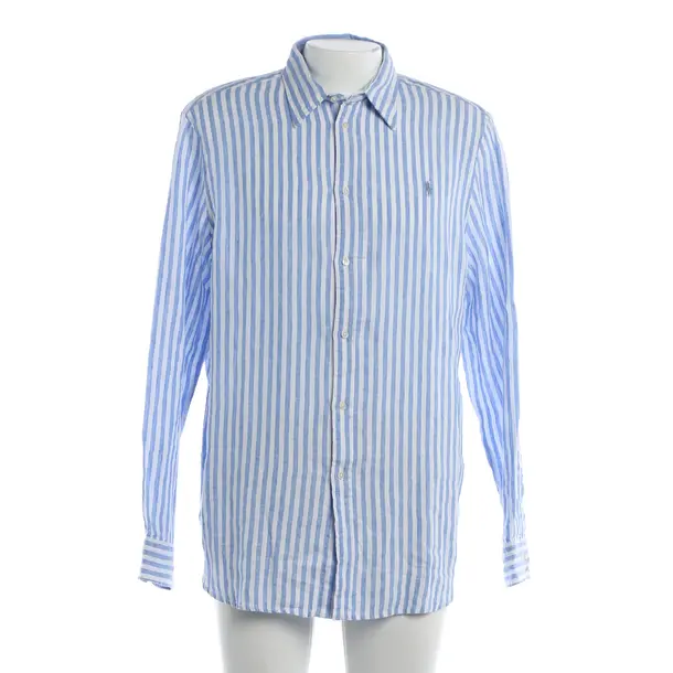 Shirt, in Blue, Linen, Polo Ralph Lauren