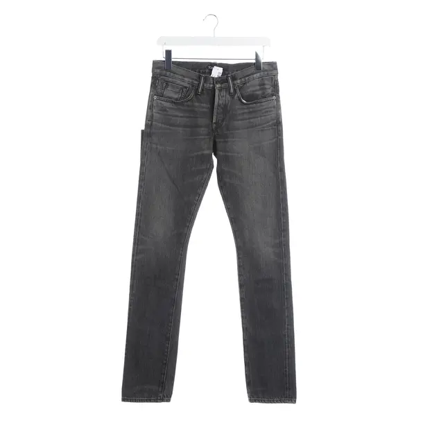Jeans slim fit, in Grigio scuro, Cotone, Tom Ford