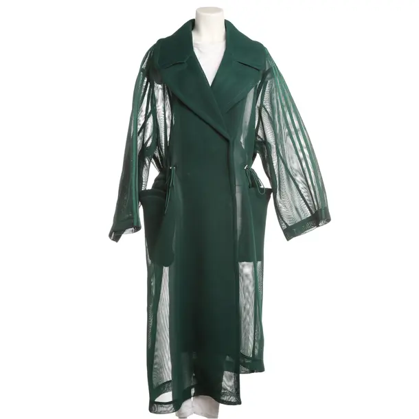 Summer Coat, in Green, Polyester, Ivy Oak