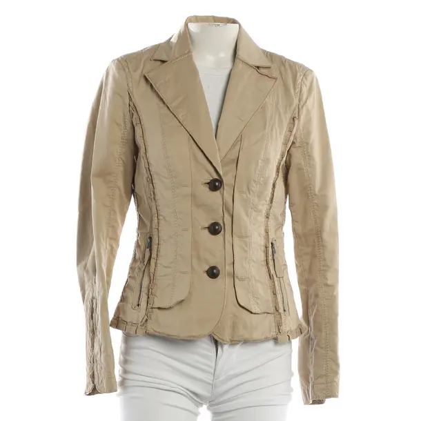 Blazer, in Brown, Cotton, Marc Cain