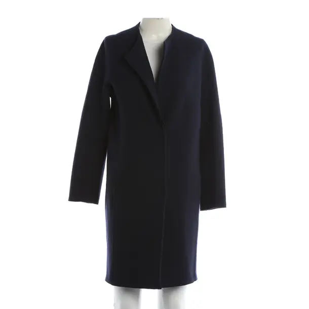 Mid-Season Coat, in Navy, Wool, Marc Cain