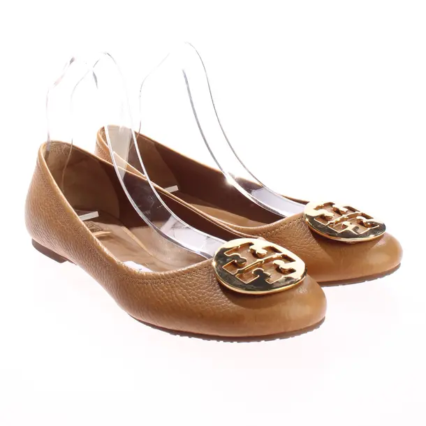 Ballerinas, in Hellbraun, Tory Burch