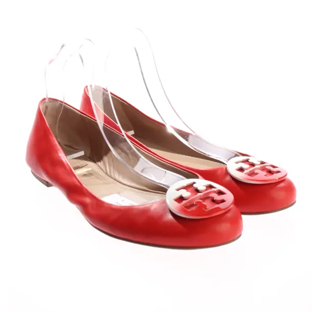 Ballet Flats, in Red, Tory Burch
