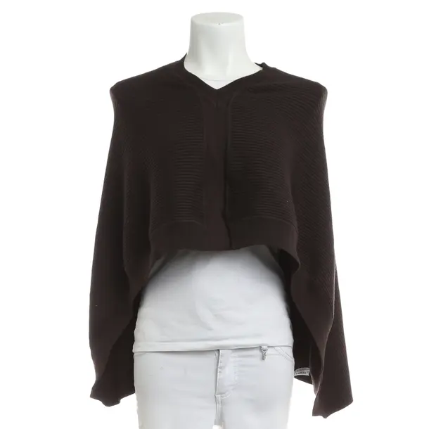 Poncho, in Dunkelbraun, Wolle, Woolrich
