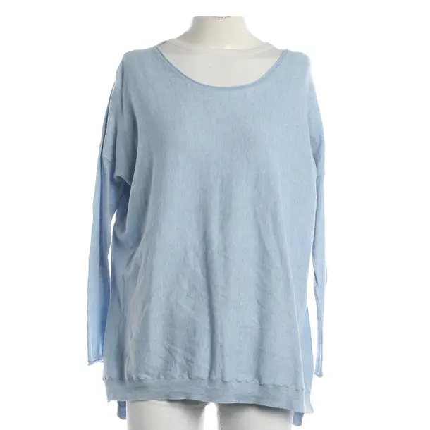 Pullover, in Hellblau, Baumwolle, Delicatelove